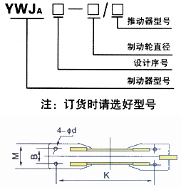 電磁長行程塊式制動器