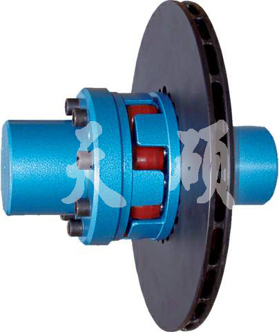 LXP帶制動盤型星形彈性聯(lián)軸器