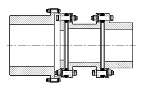 TBR系列高速膜片聯軸器
