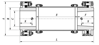 TBR系列高速膜片聯軸器